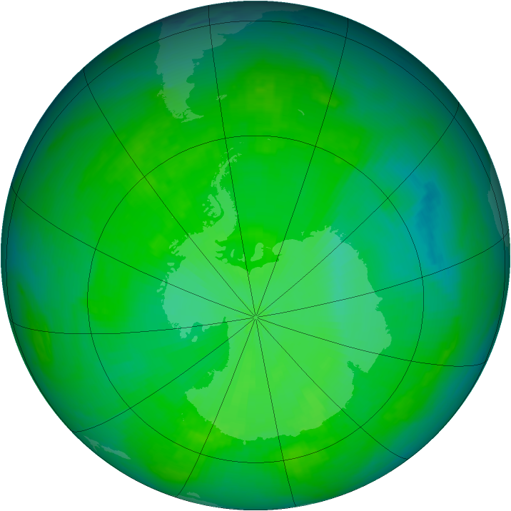Ozone Map 2002-11-15
